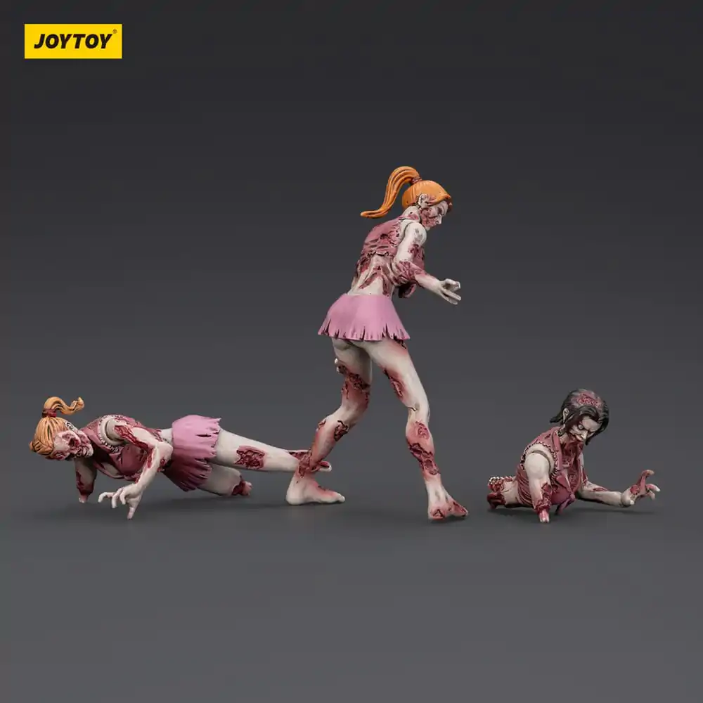 Zombie Dark Source Akčné Figúrky 3-Pack Cheer Leaders 8 cm produktová fotografia