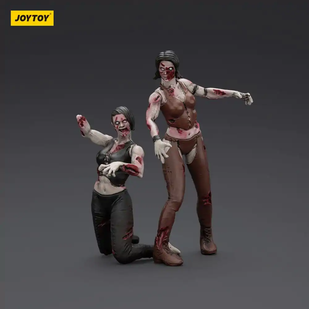 Zombie Dark Source akčné figúrky 2-Pack Wrestlerky 8 cm produktová fotografia