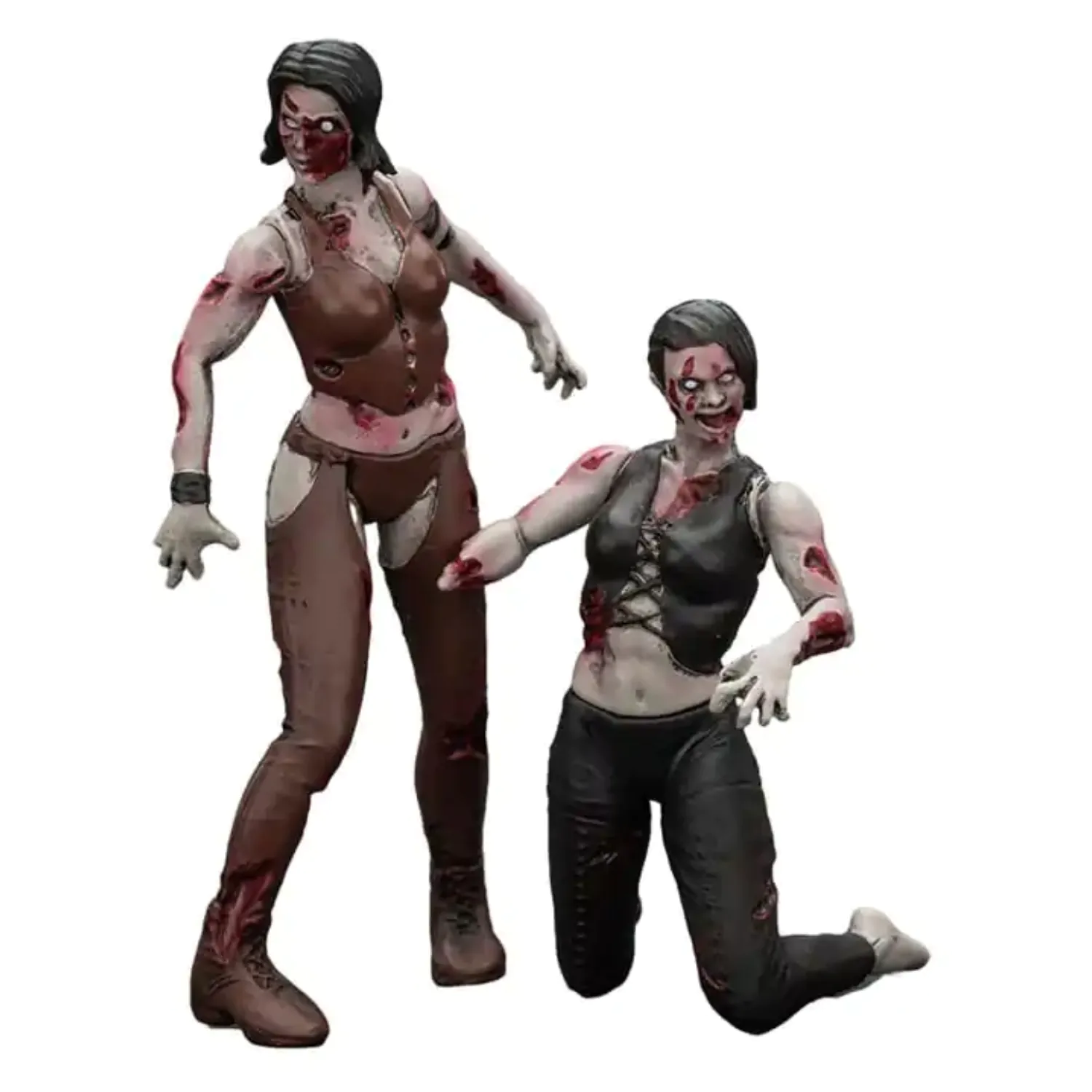 Zombie Dark Source akčné figúrky 2-Pack Wrestlerky 8 cm produktová fotografia