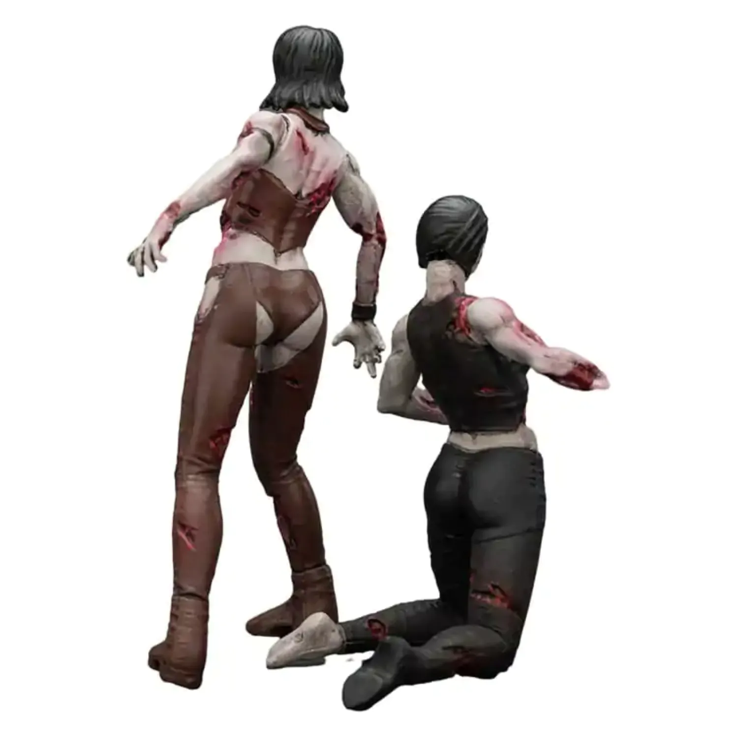 Zombie Dark Source akčné figúrky 2-Pack Wrestlerky 8 cm produktová fotografia