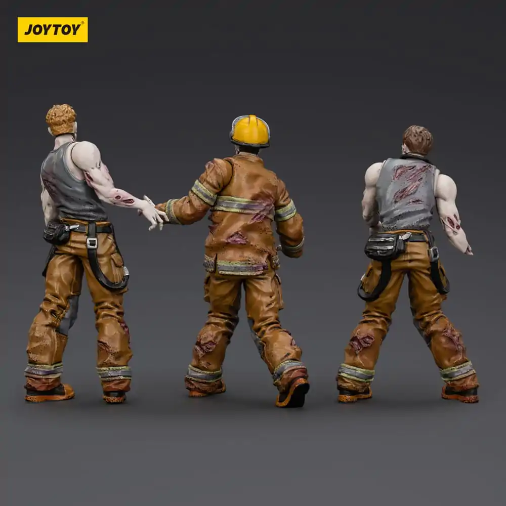 Zombie Dark Source akčné figúrky 3-Pack Hasiči 8 cm produktová fotografia