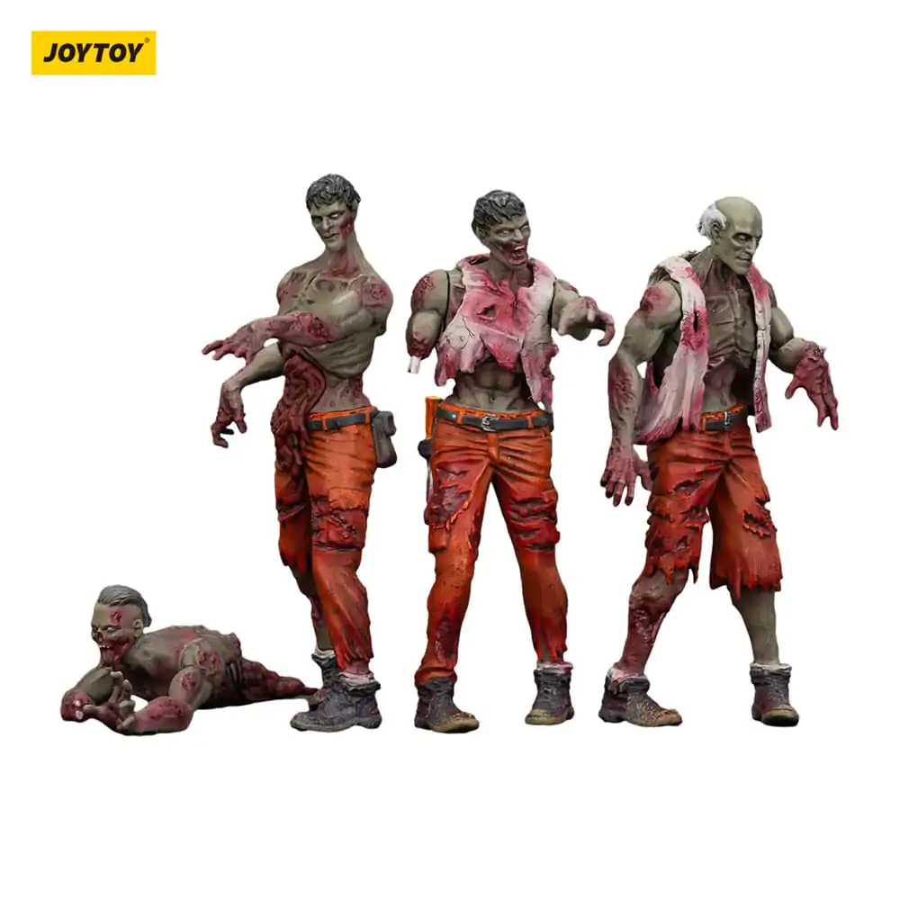 Zombie Dark Source akčné figúrky 4-Pack Mechanic Team 8 cm produktová fotografia