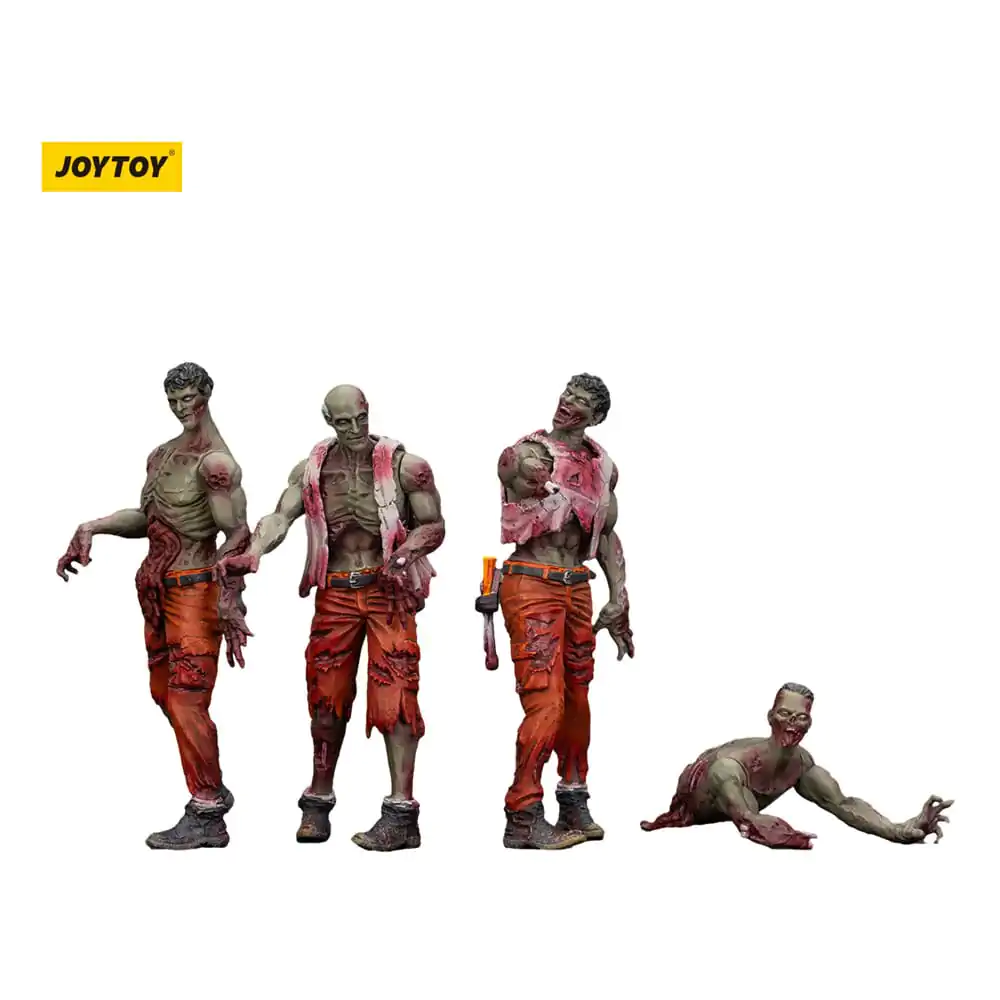 Zombie Dark Source akčné figúrky 4-Pack Mechanic Team 8 cm produktová fotografia