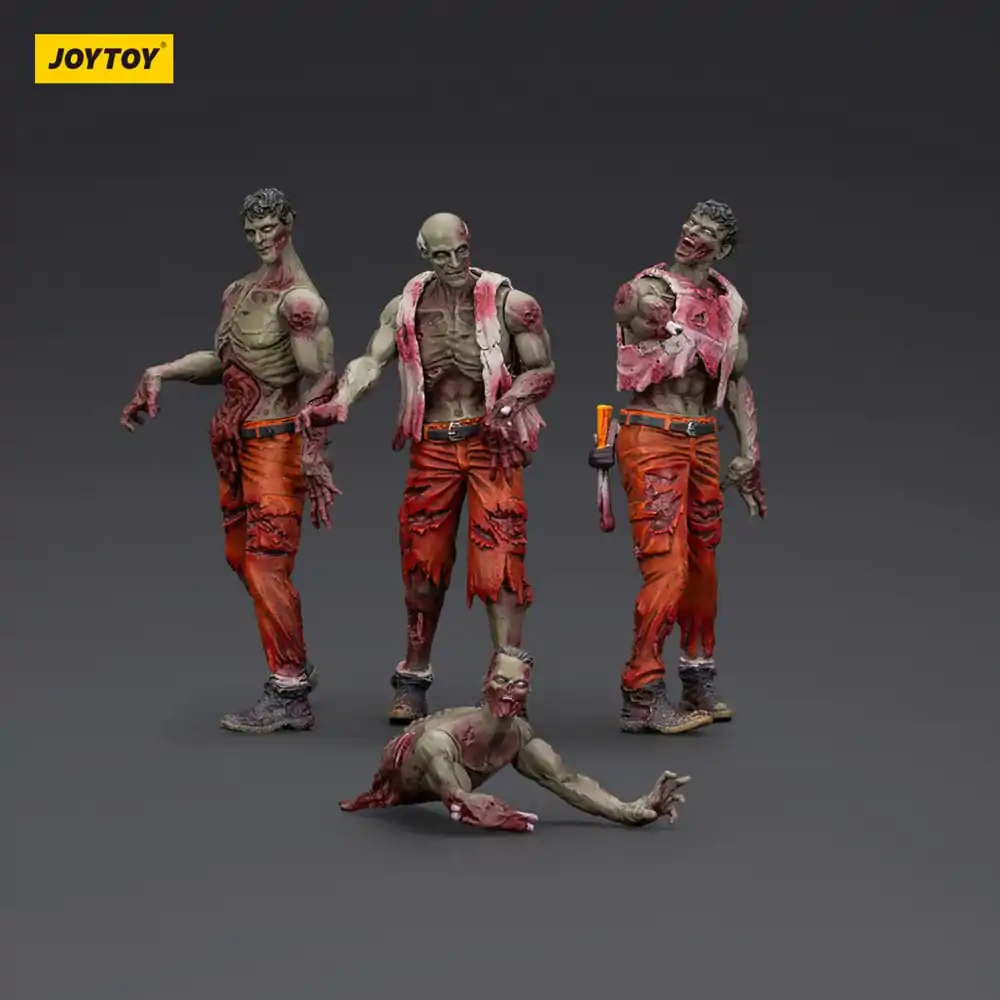 Zombie Dark Source akčné figúrky 4-Pack Mechanic Team 8 cm produktová fotografia