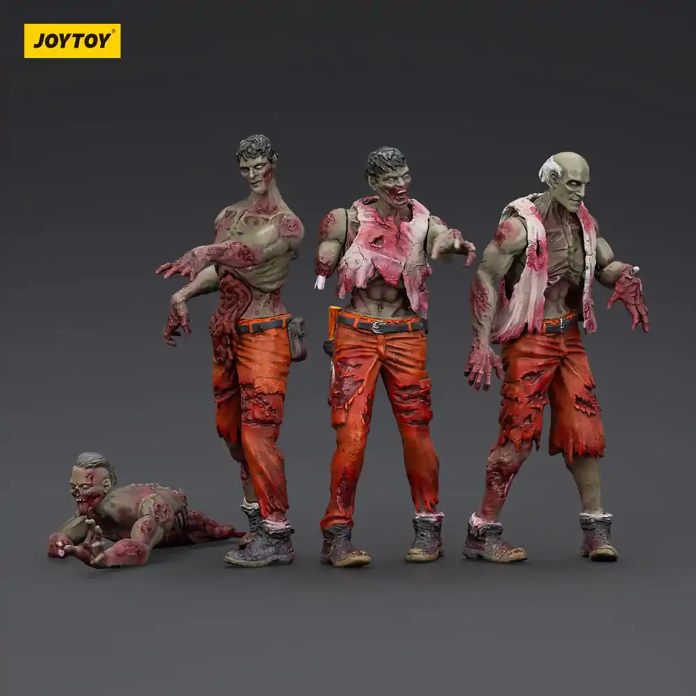 Zombie Dark Source akčné figúrky 4-Pack Mechanic Team 8 cm produktová fotografia