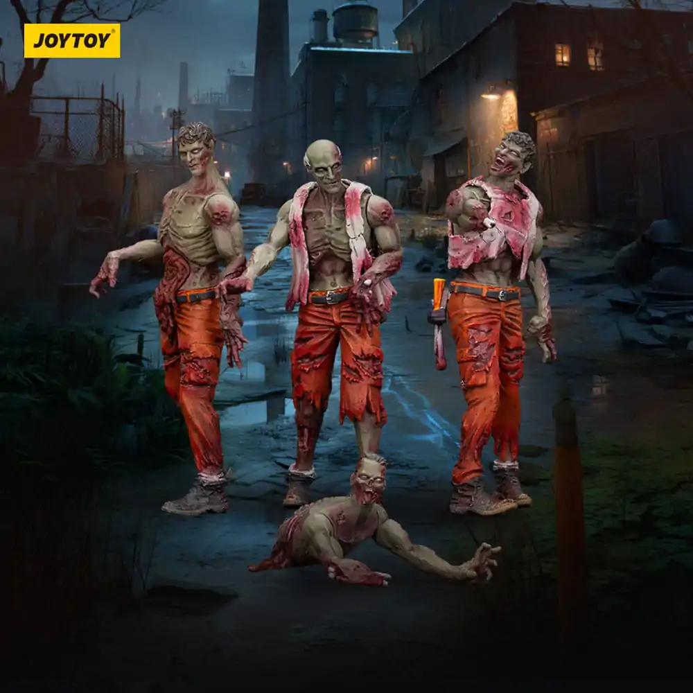 Zombie Dark Source akčné figúrky 4-Pack Mechanic Team 8 cm produktová fotografia