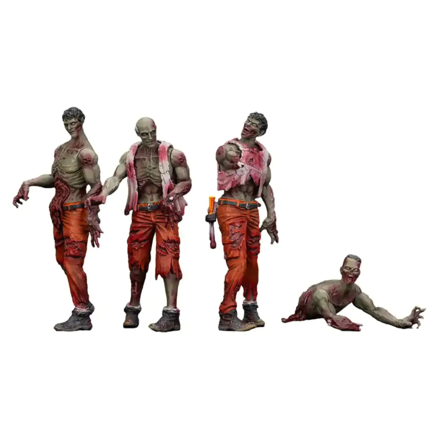 Zombie Dark Source akčné figúrky 4-Pack Mechanic Team 8 cm produktová fotografia