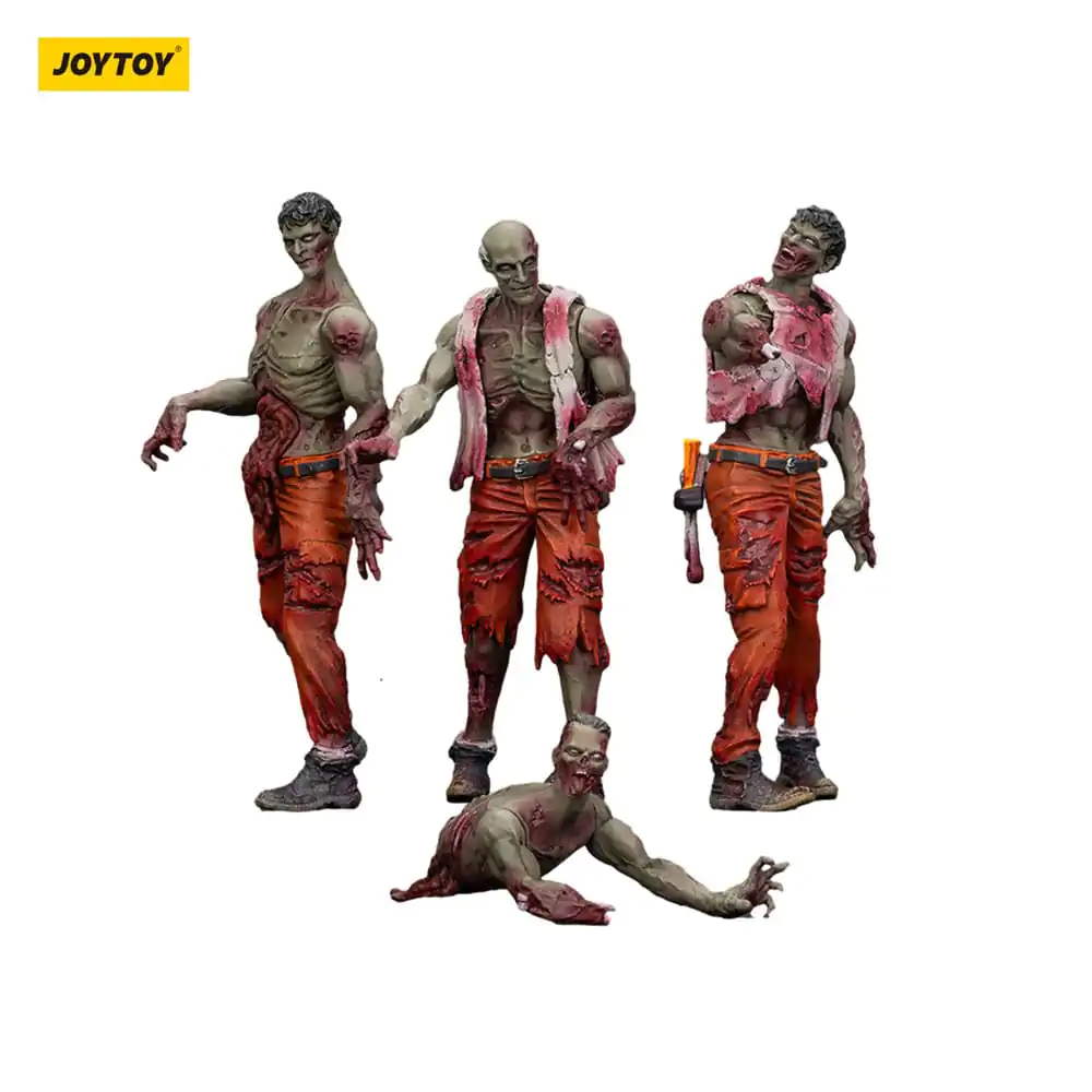Zombie Dark Source akčné figúrky 4-Pack Mechanic Team 8 cm produktová fotografia