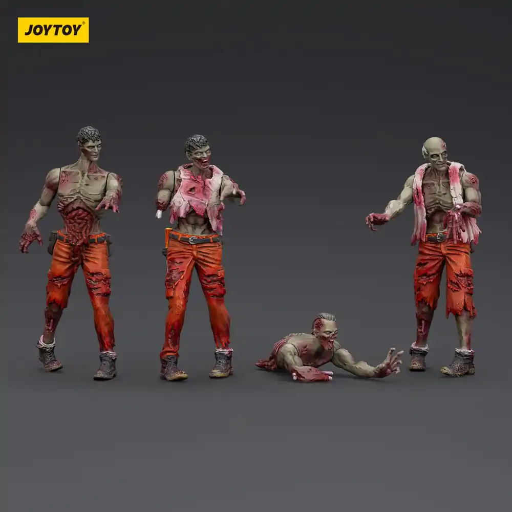 Zombie Dark Source akčné figúrky 4-Pack Mechanic Team 8 cm produktová fotografia