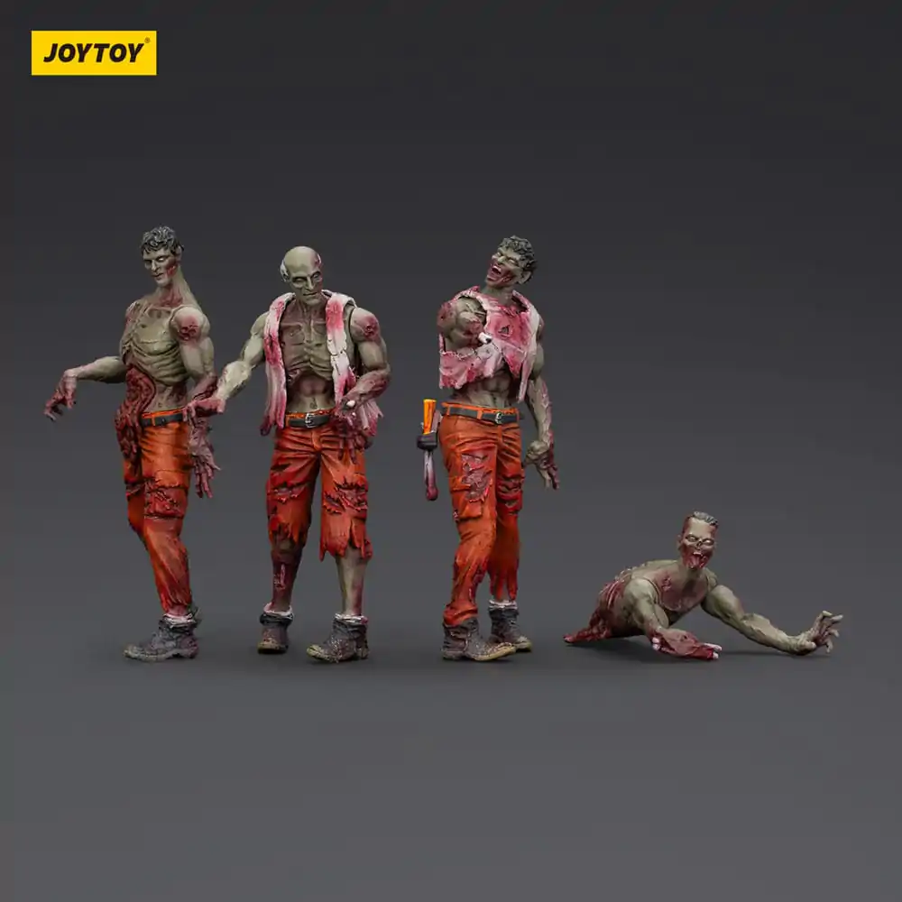 Zombie Dark Source akčné figúrky 4-Pack Mechanic Team 8 cm produktová fotografia