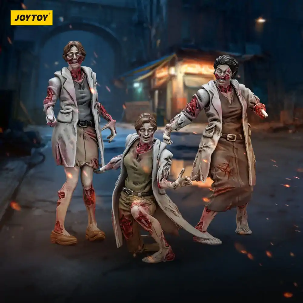 Zombie Dark Source Akčné figúrky 3-Pack zdravotníci 8 cm produktová fotografia