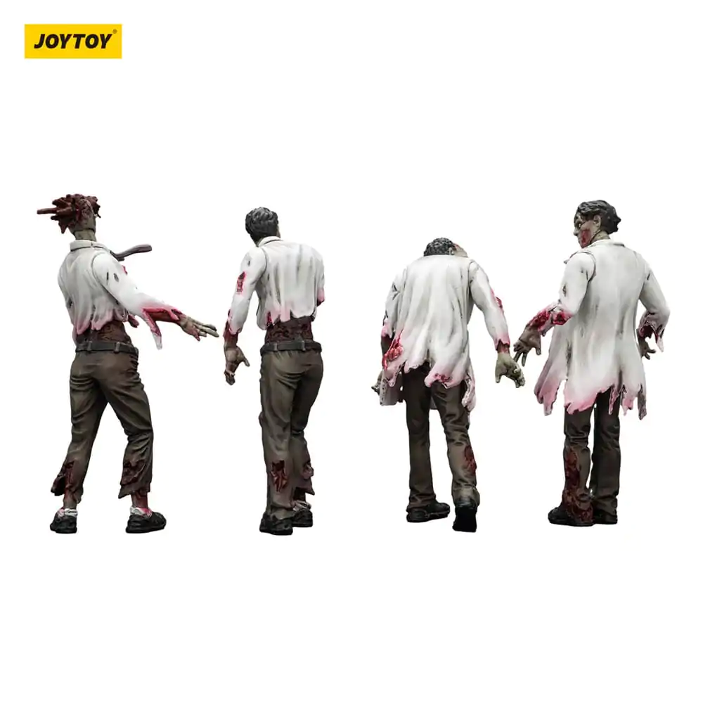 Zombie Dark Source akčné figúrky 4-Pack Vedci (Muži) 8 cm produktová fotografia