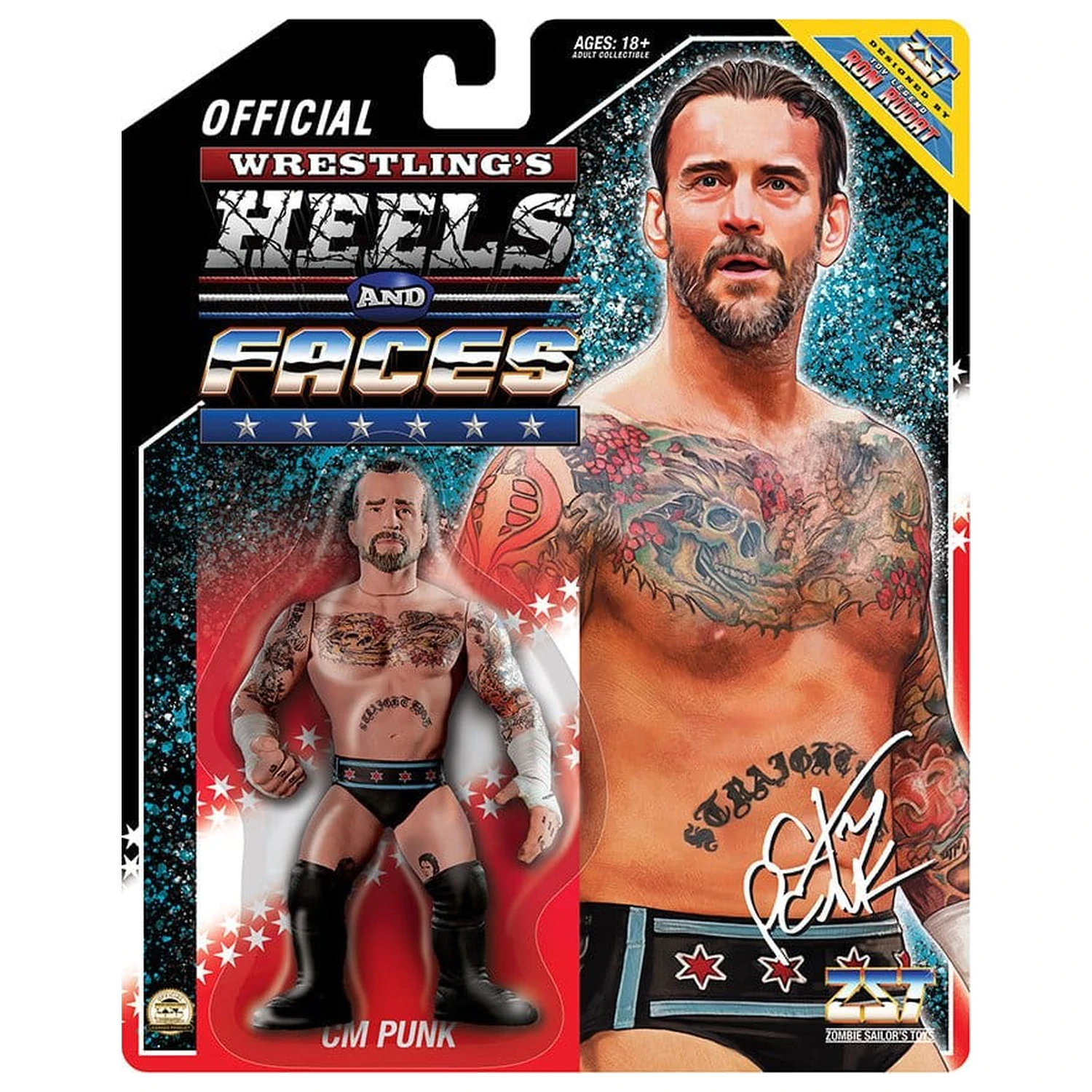 Akčná figúrka Zombie Sailor's Toys CM PUNK Heels and Faces 11 cm produktová fotografia