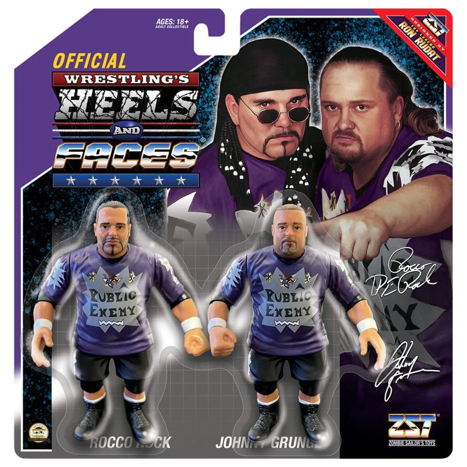 Zombie Sailor's Toys Action Figures 2-Pack Rocco Rock and Johnny Grunge Public Enemy 11 cm akčné figúrky produktová fotografia