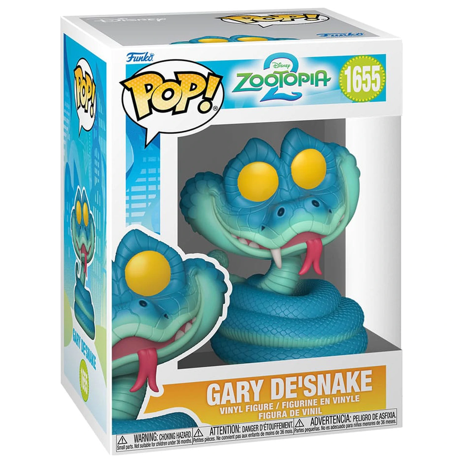 Zootopia 2 Funko POP! Movies Vinylová figúrka Gary De'Snake 9 cm produktová fotografia