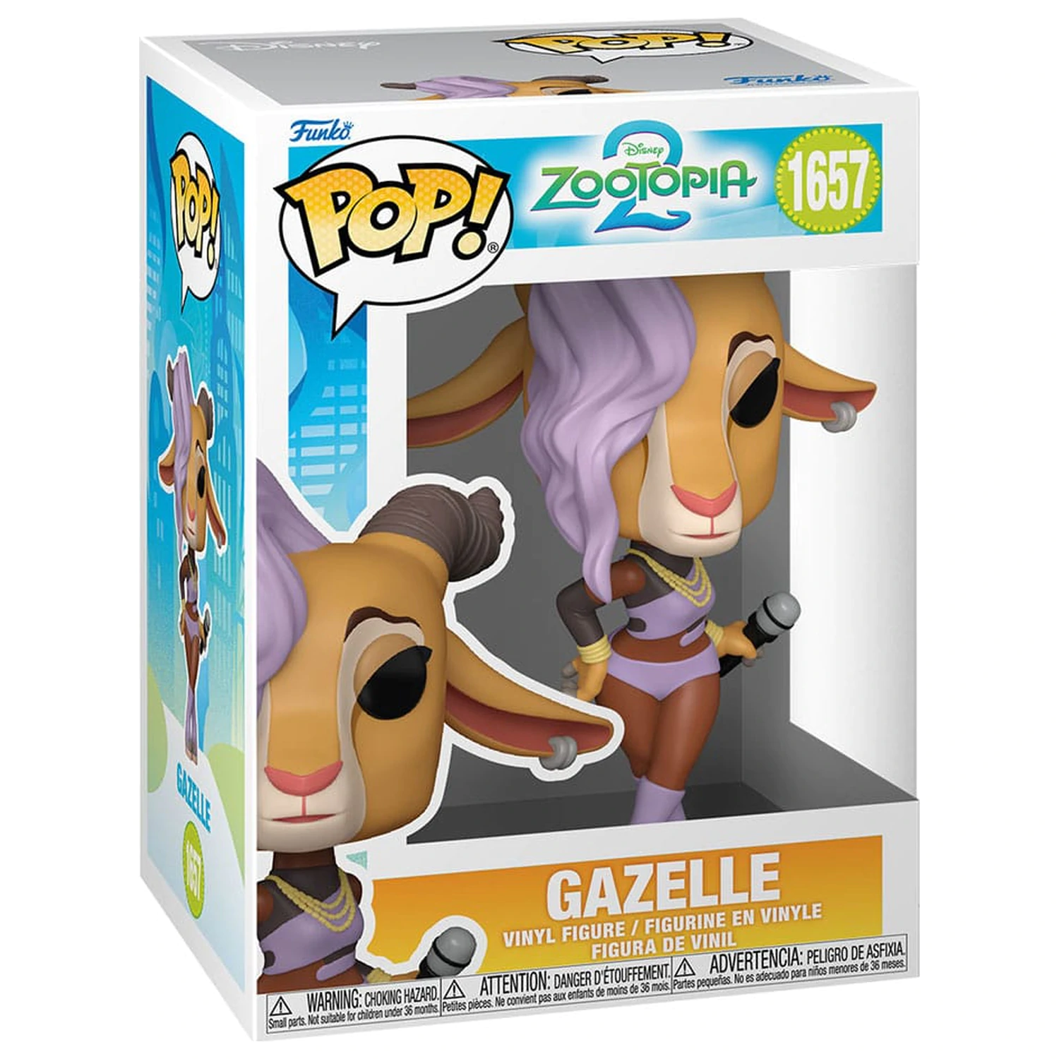 Zootopia 2 Funko POP! Movies Vinylová figúrka Gazelle 9 cm produktová fotografia