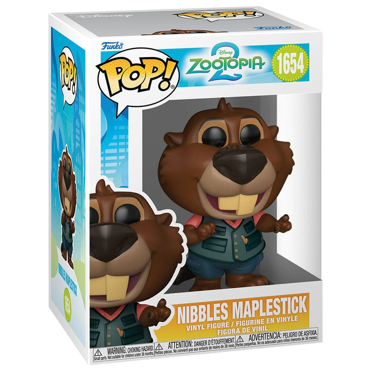Zootopia 2 Funko POP! Movies Vinylová figúrka Nibbles Maplestick 9 cm produktová fotografia