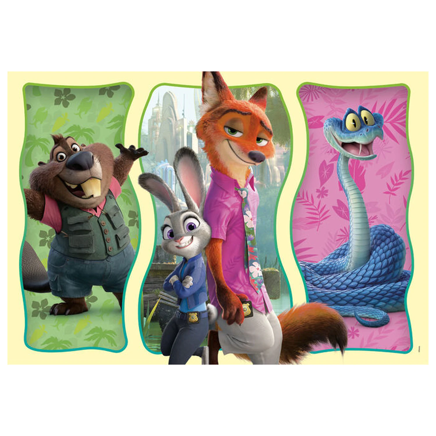 Zootopia 2 puzzle 104 kusov produktová fotografia
