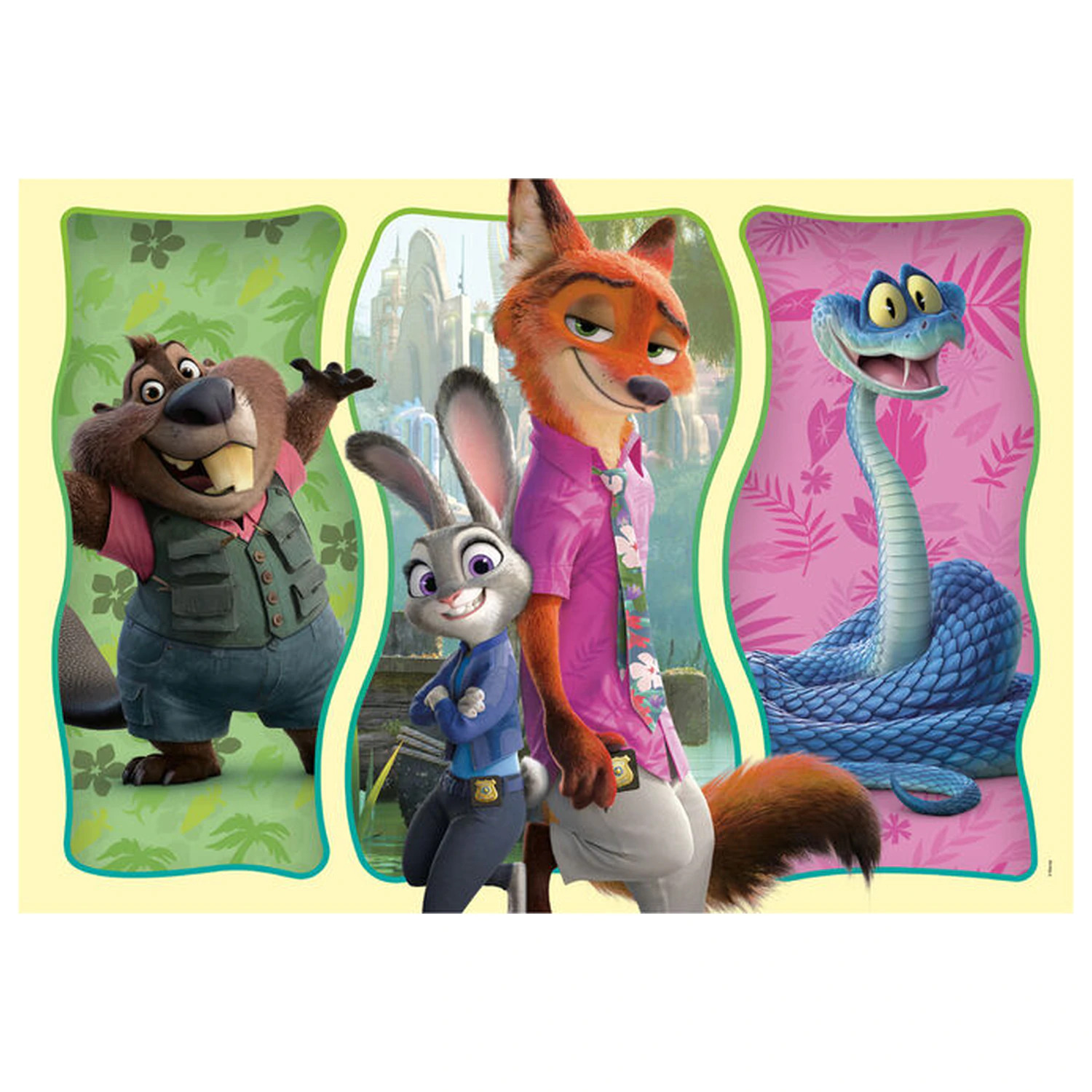 Zootopia 2 puzzle 104 kusov produktová fotografia