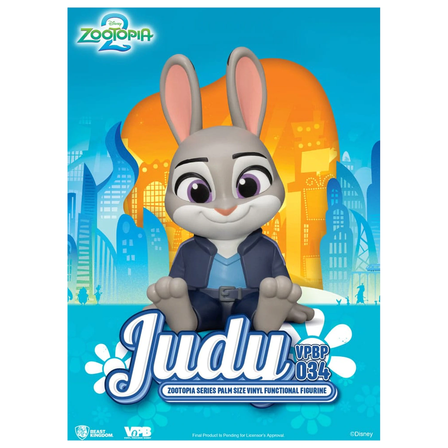 Zootopia Piggy vinylová banka Judy 15 cm produktová fotografia