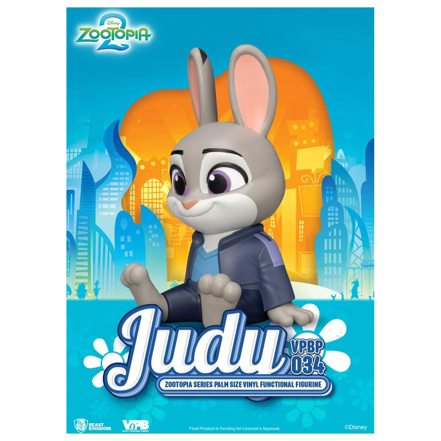 Zootopia Piggy vinylová banka Judy 15 cm produktová fotografia