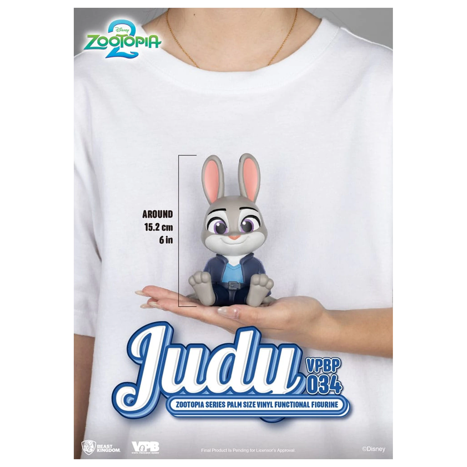 Zootopia Piggy vinylová banka Judy 15 cm produktová fotografia
