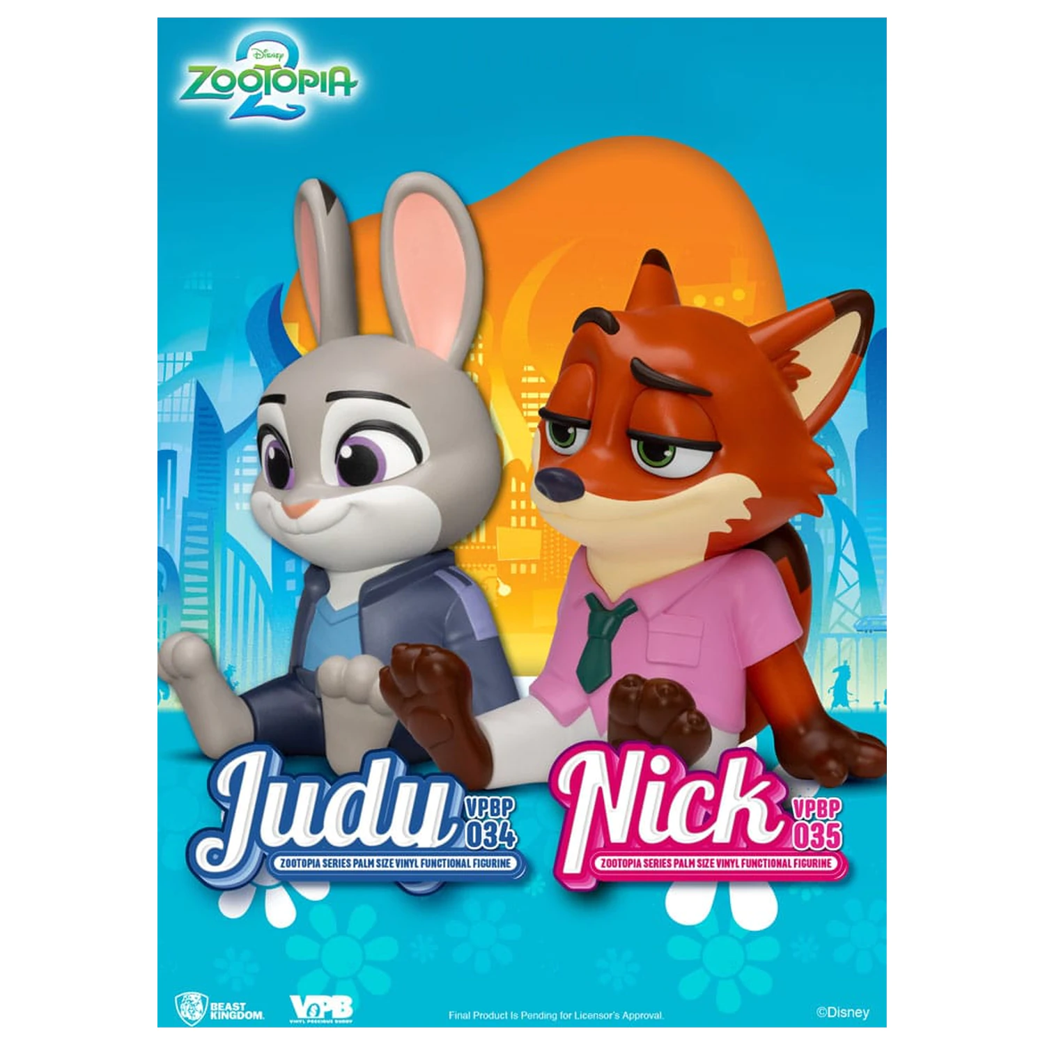 Zootopia Piggy Vinylová banka Nick 15 cm produktová fotografia