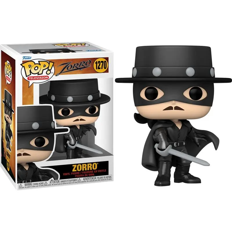 Zorro POP! TV Vinyl Figúrka - Zorro Anniversary 9 cm termékfotó