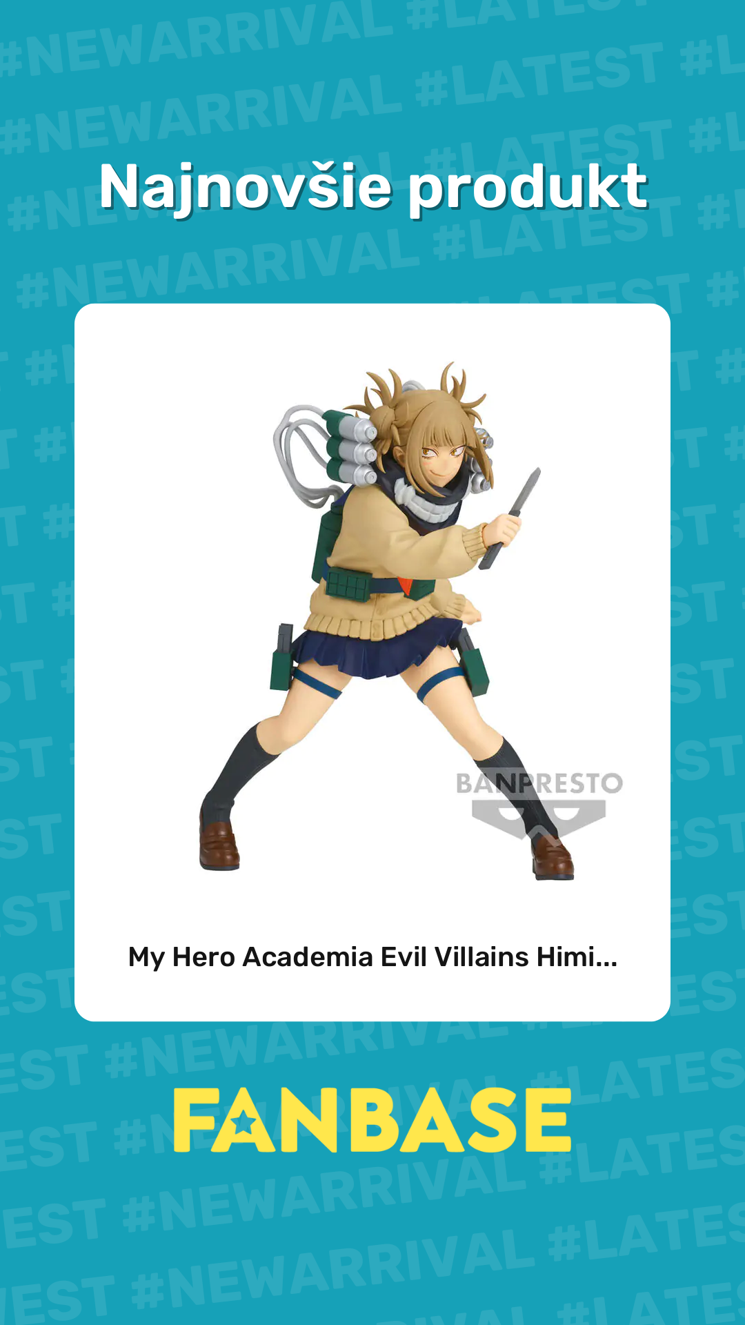 Najnovšie produkt: My Hero Academia Evil Villains Himi...