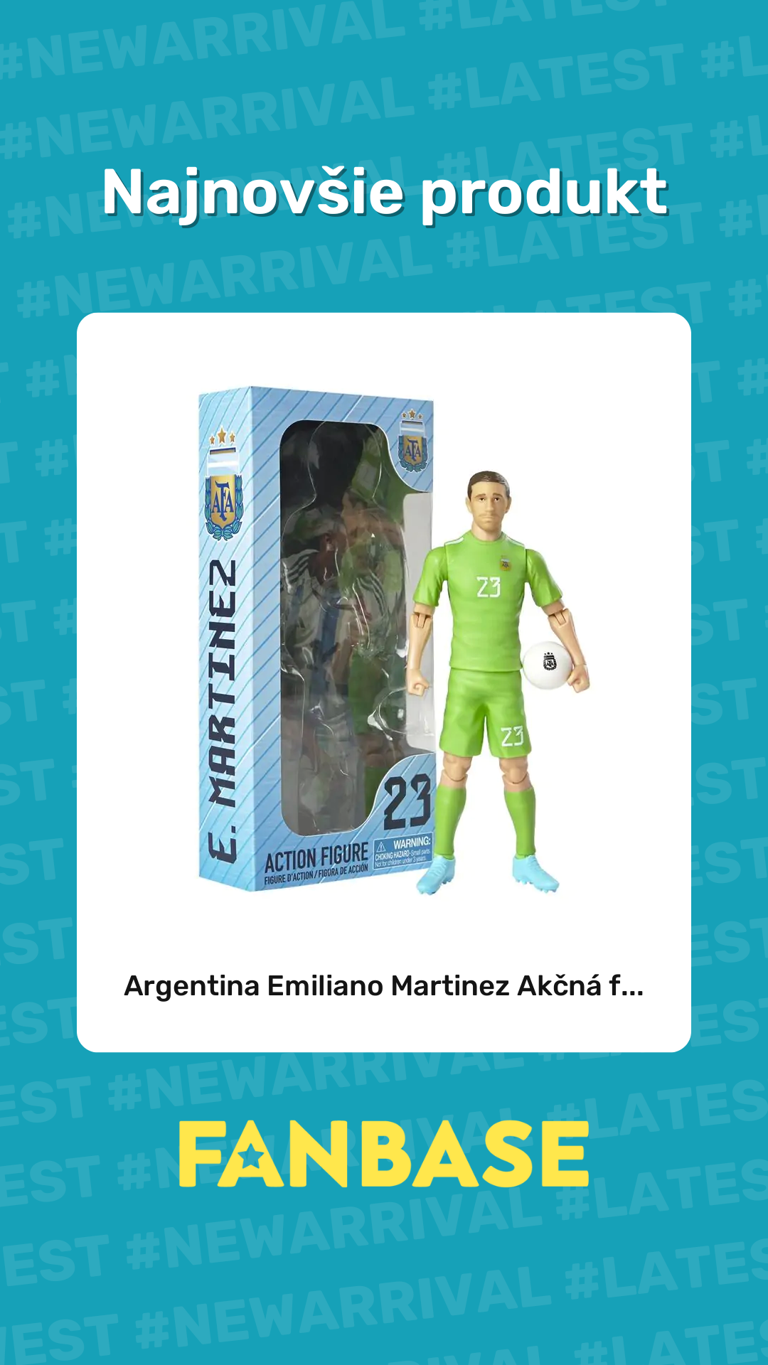 Najnovšie produkt: Argentina Emiliano Martinez Akčná f...