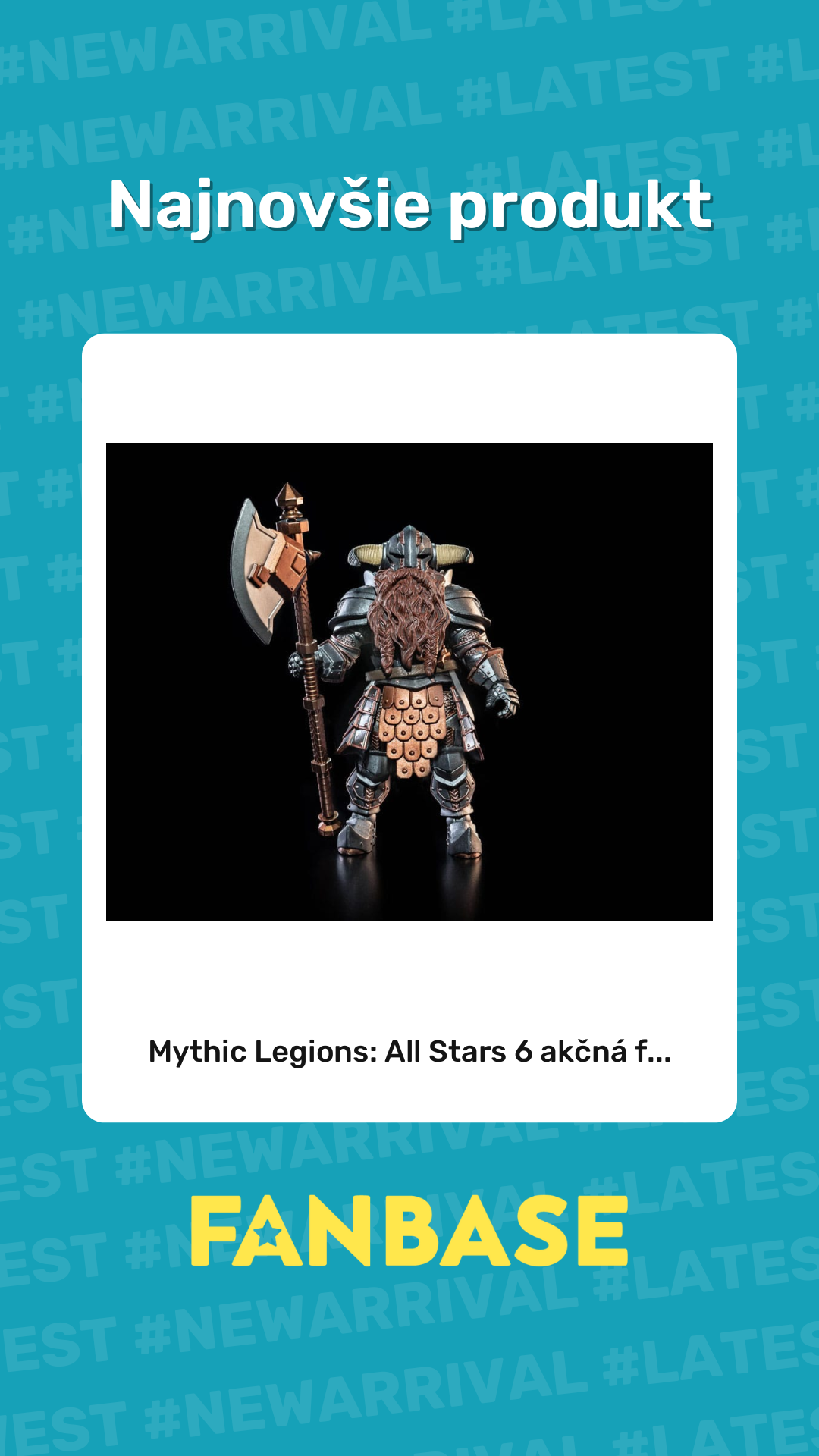 Najnovšie produkt: Mythic Legions: All Stars 6 akčná f...