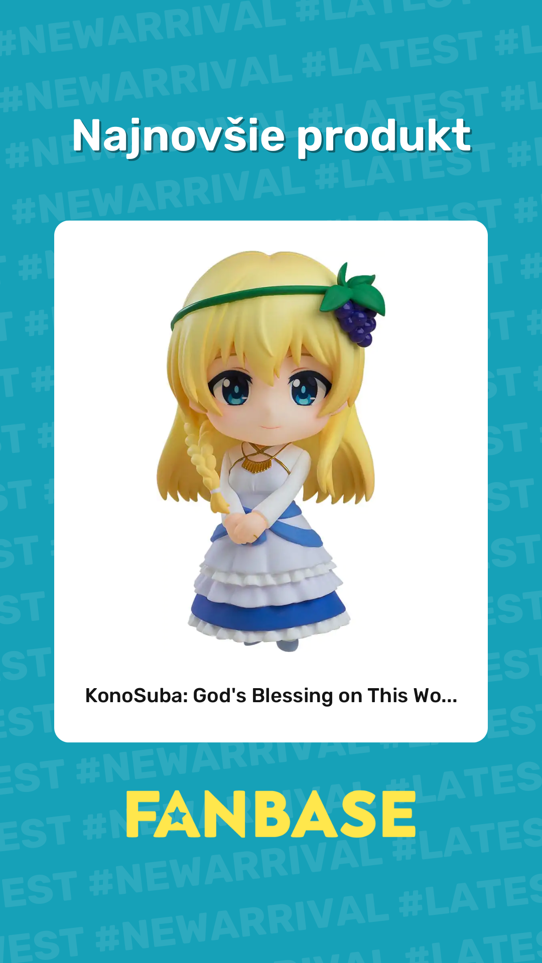 Najnovšie produkt: KonoSuba: God's Blessing on This Wo...