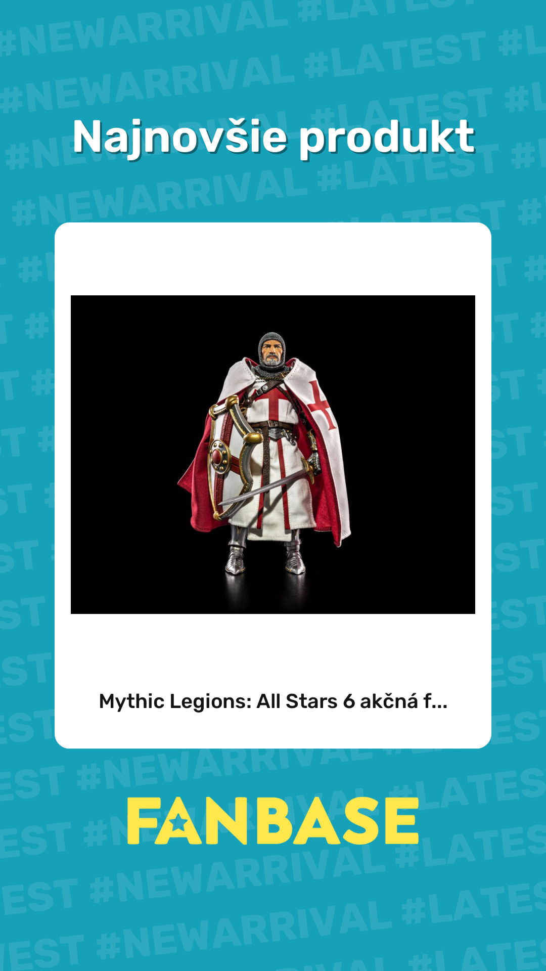 Najnovšie produkt: Mythic Legions: All Stars 6 akčná f...