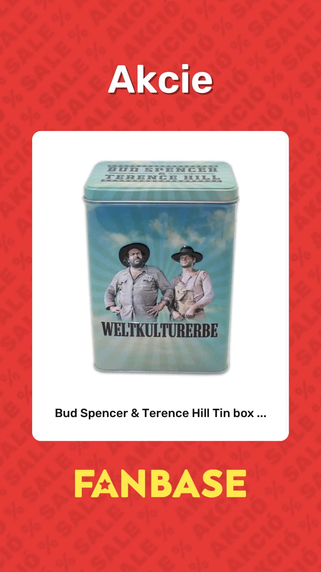 Akcie: Bud Spencer & Terence Hill Tin box ...