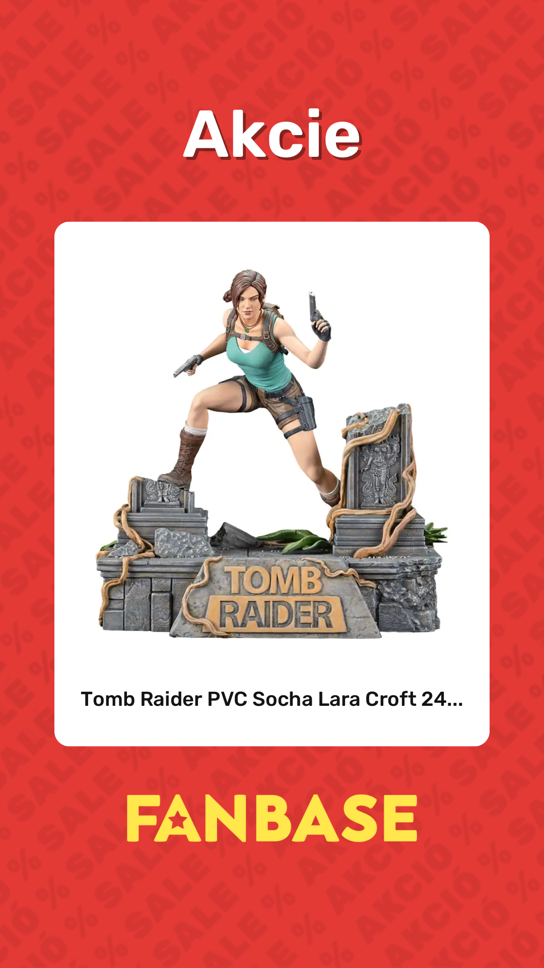 Akcie: Tomb Raider PVC Socha Lara Croft 24...