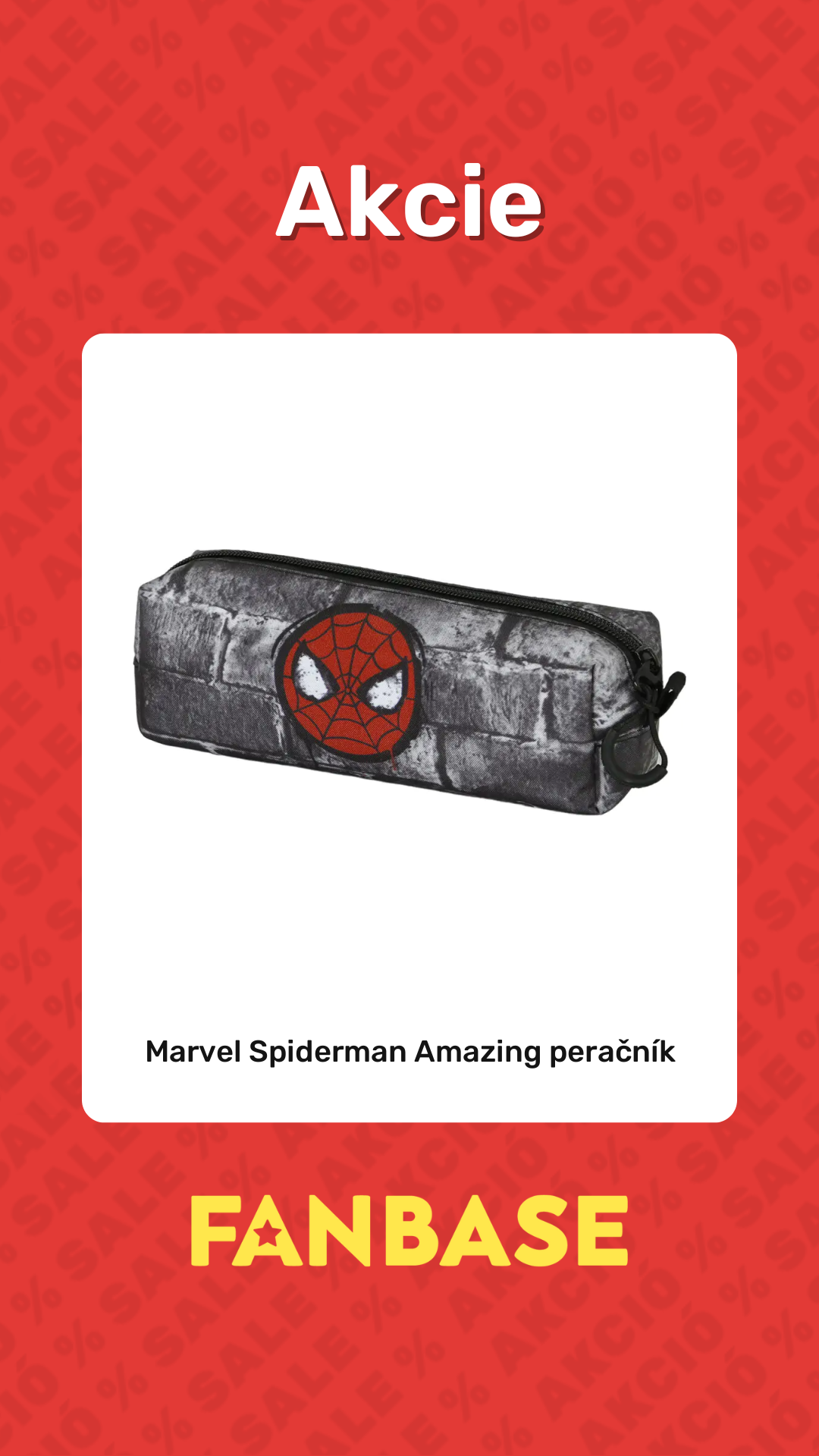 Akcie: Marvel Spiderman Amazing peračník