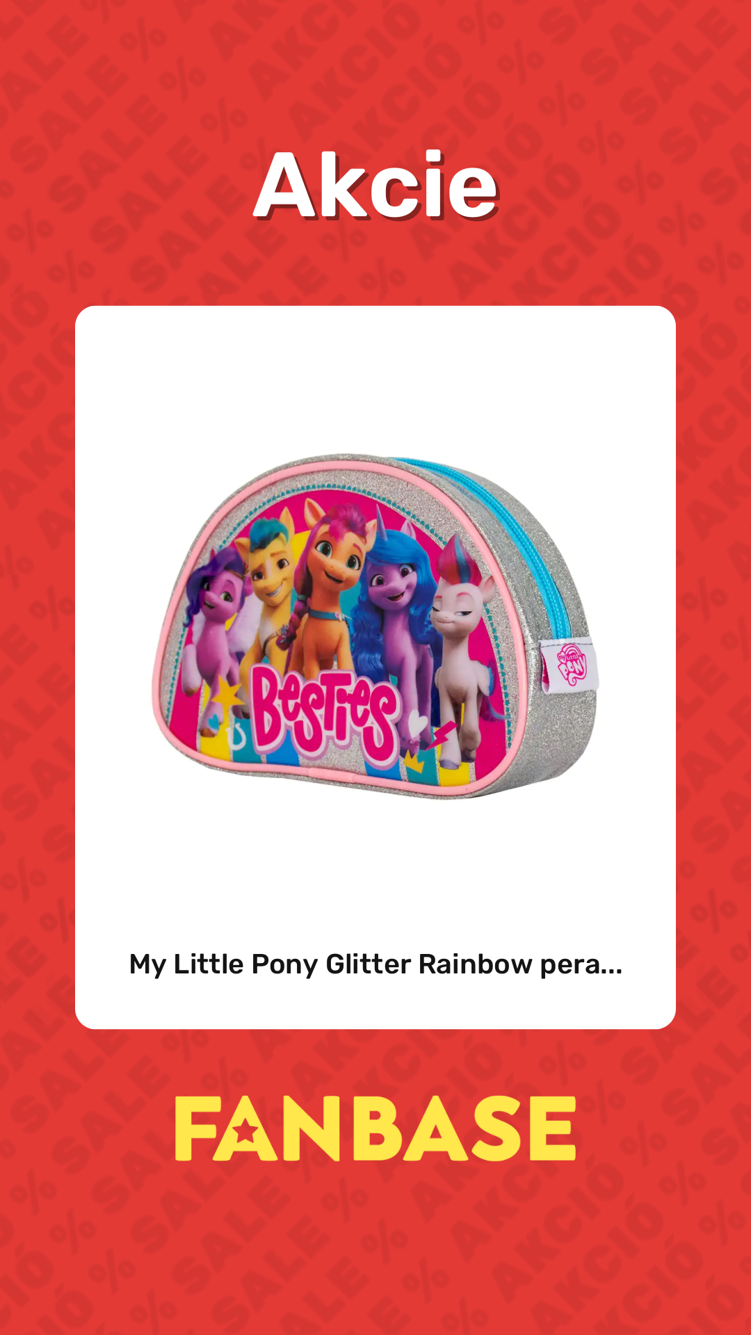 Akcie: My Little Pony Glitter Rainbow pera...