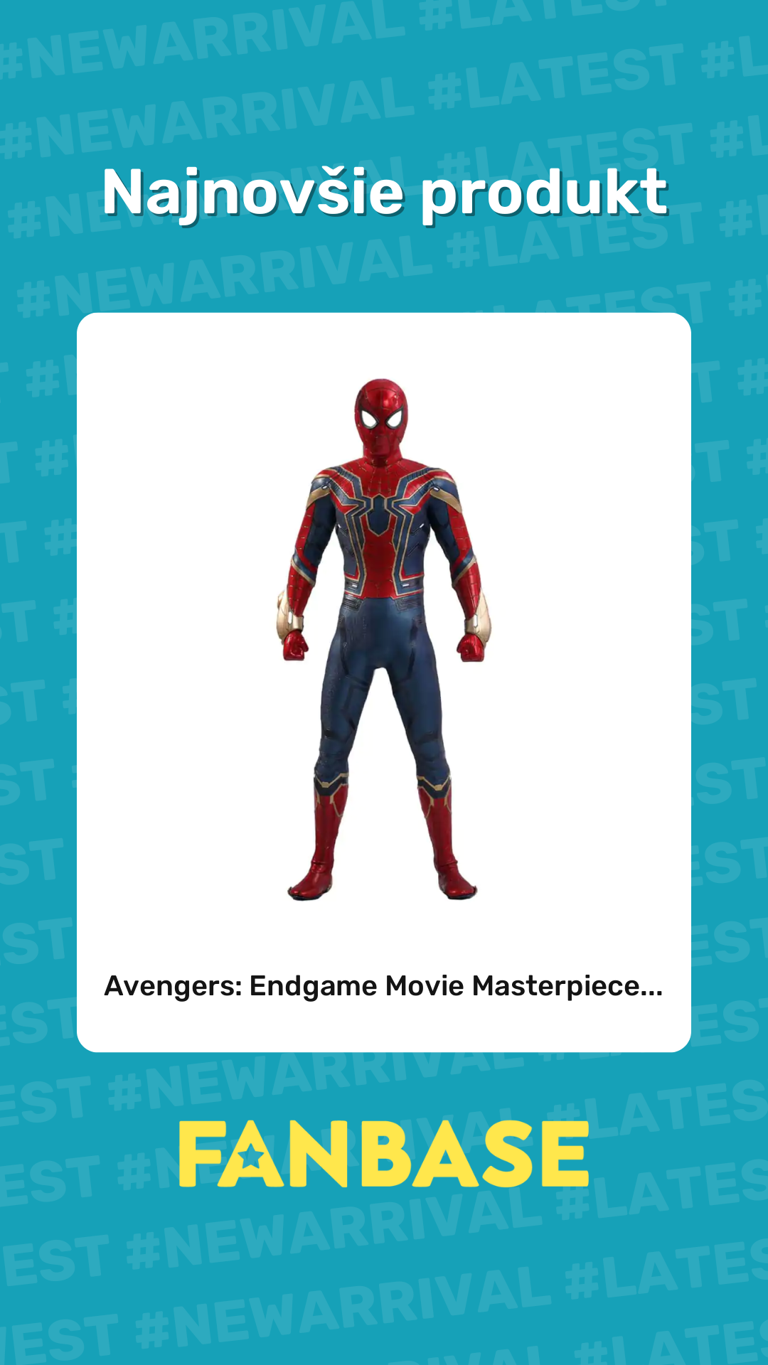 Najnovšie produkt: Avengers: Endgame Movie Masterpiece...