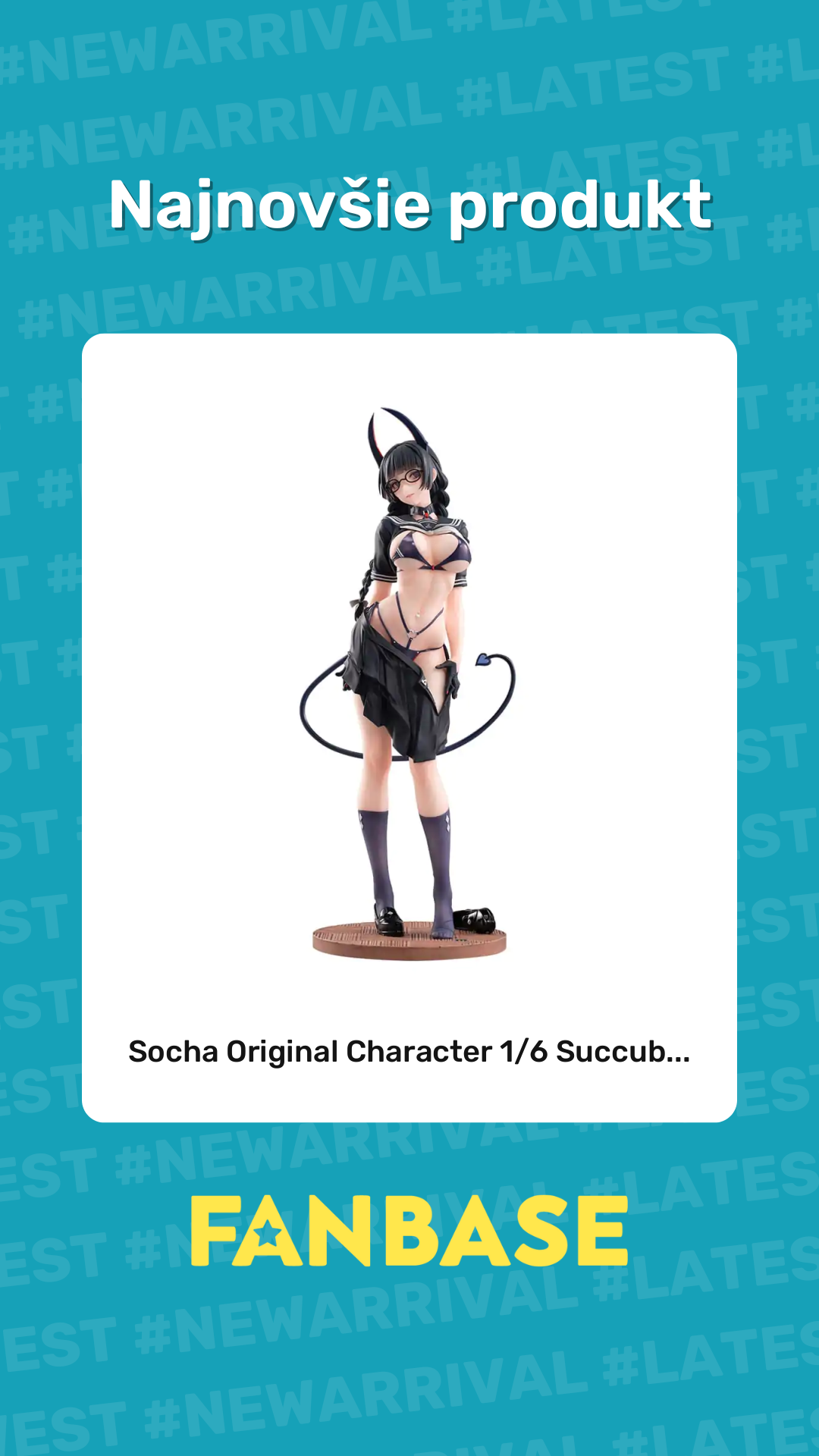 Najnovšie produkt: Socha Original Character 1/6 Succub...