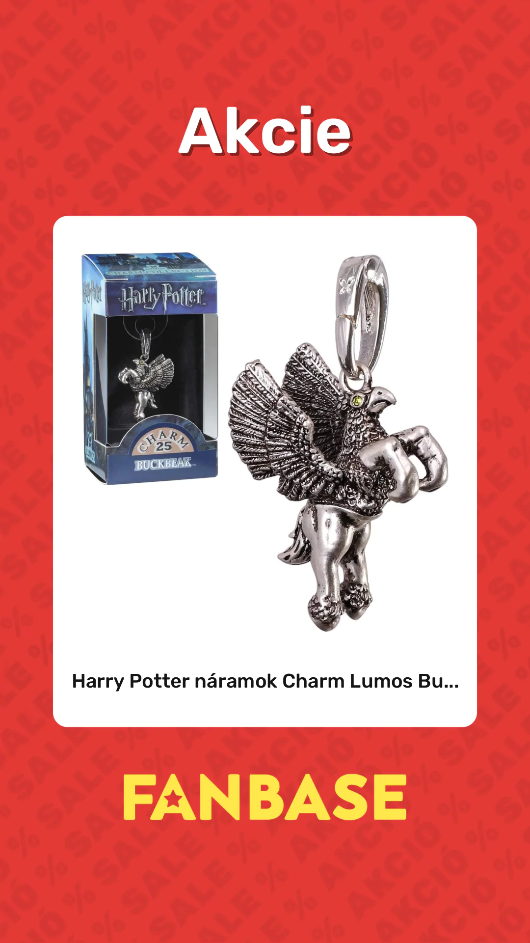 Akcie: Harry Potter náramok Charm Lumos Bu...