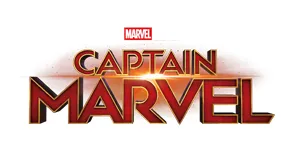 Captain Marvel produkty logo