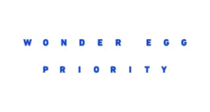 Wonder Egg Priority produkty logo