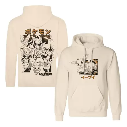 Pokémon Mikina s kapucňou Eevee Evolutions Katakana produktová fotografia