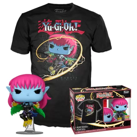 Yu-Gi-Oh! Funko POP! & Tee Box Cyber Harpie Lady termékfotója