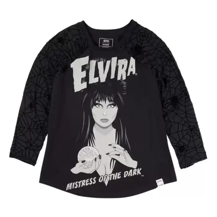 Elivira by Loungefly Tričko Tee unisex raglánové s riasením produktová fotografia