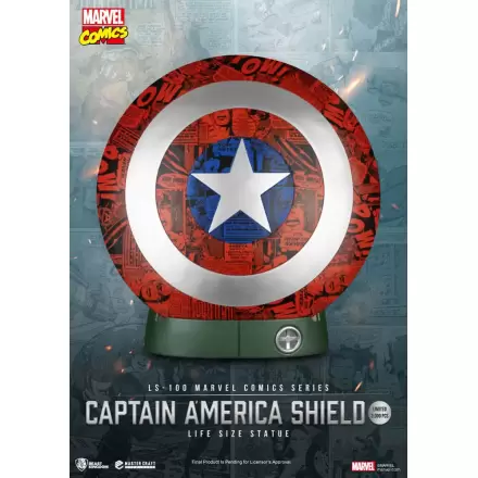 Marvel Comics PVC Captain America Štít Socha v životnej veľkosti 64 cm produktová fotografia