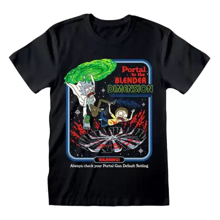 Steven Rhodes T-Shirt Rick and Morty Portal Collab tričko produktová fotografia