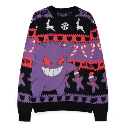 Pokémon Sweater Vianočný sveter Gengar produktová fotografia