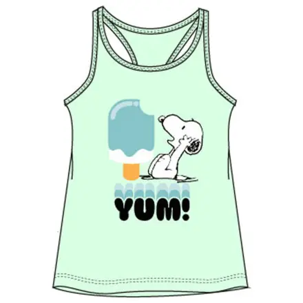 Snoopy Yum Zelené detské tričko Top produktová fotografia