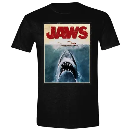 Jaws tričko plagát produktová fotografia